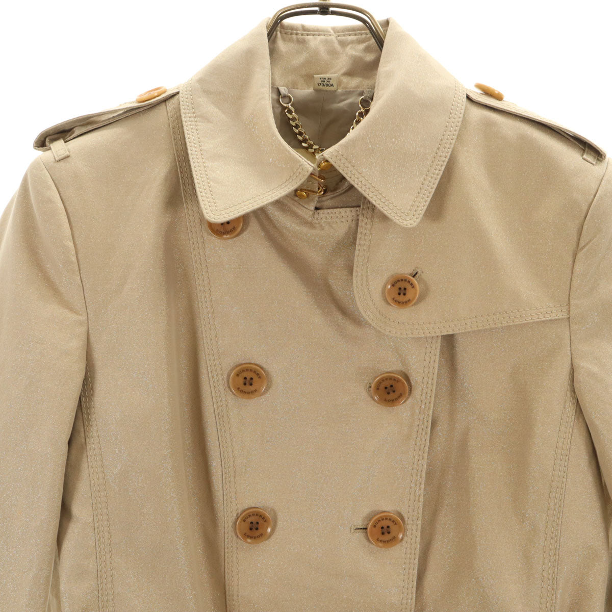 BURBERRY LONDON バーバリーロンドン トレンチコート 38 ベージュ系 レディース