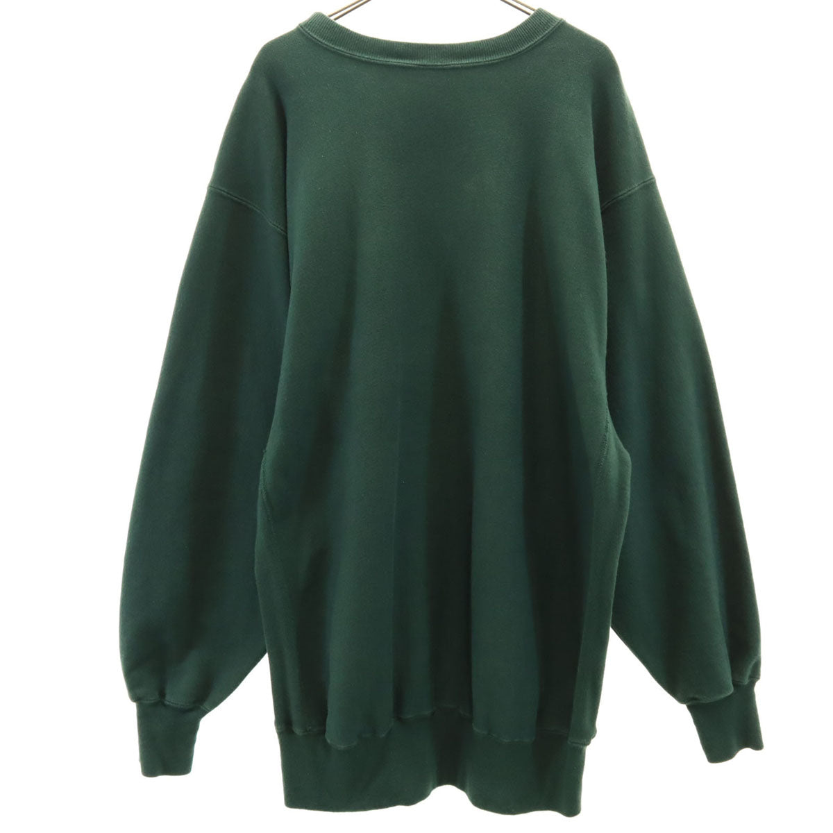 Champion チャンピオン 90s Reverse Weave 刺繍タグ オールド 長袖 スウェット XXXL グリーン系 トレーナー ビッグサイズ メンズ