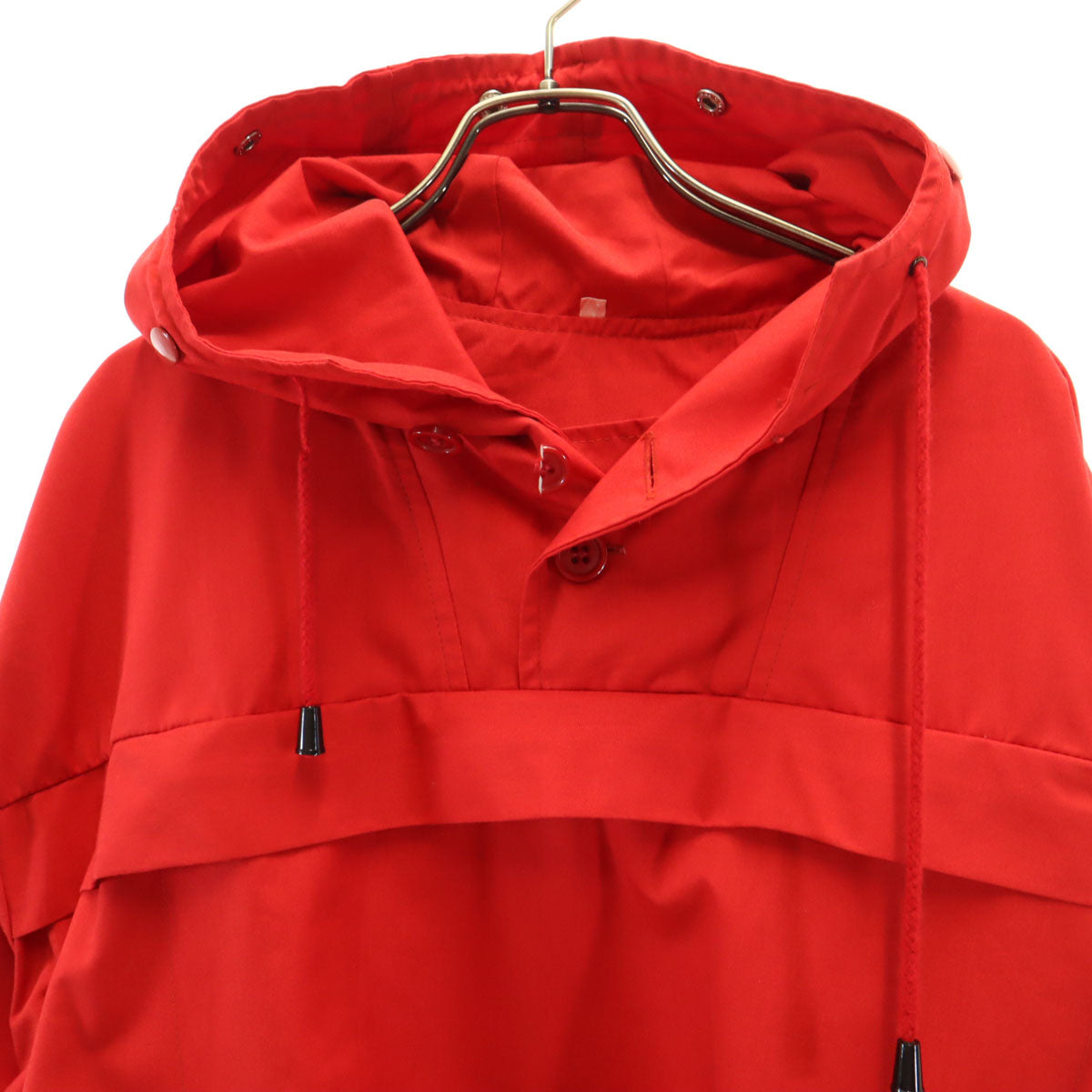 EURO WORK ユーロワーク 80s 90s オールド 長袖 プルオーバー ジャケット 52 レッド系 スノーパーカー メンズ