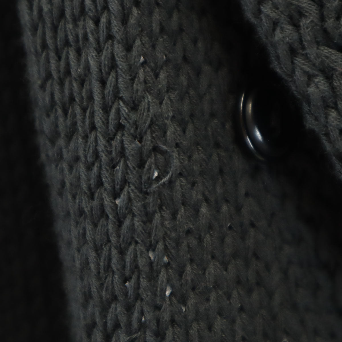 Polo by Ralph Lauren ポロバイラルフローレン ショールカラー ニットコート XXL ブラック系 カーディガン ビッグサイズ メンズ