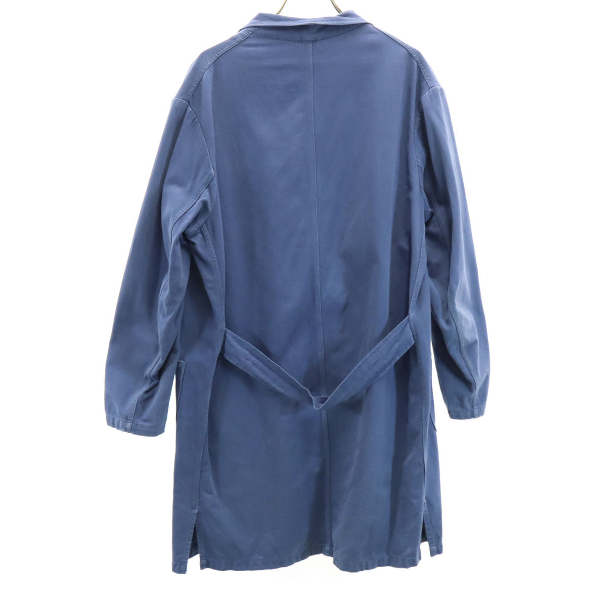 EURO WORK ユーロワーク 70s 80s ヴィンテージ チェスターコート 48 ネイビー系 メンズ