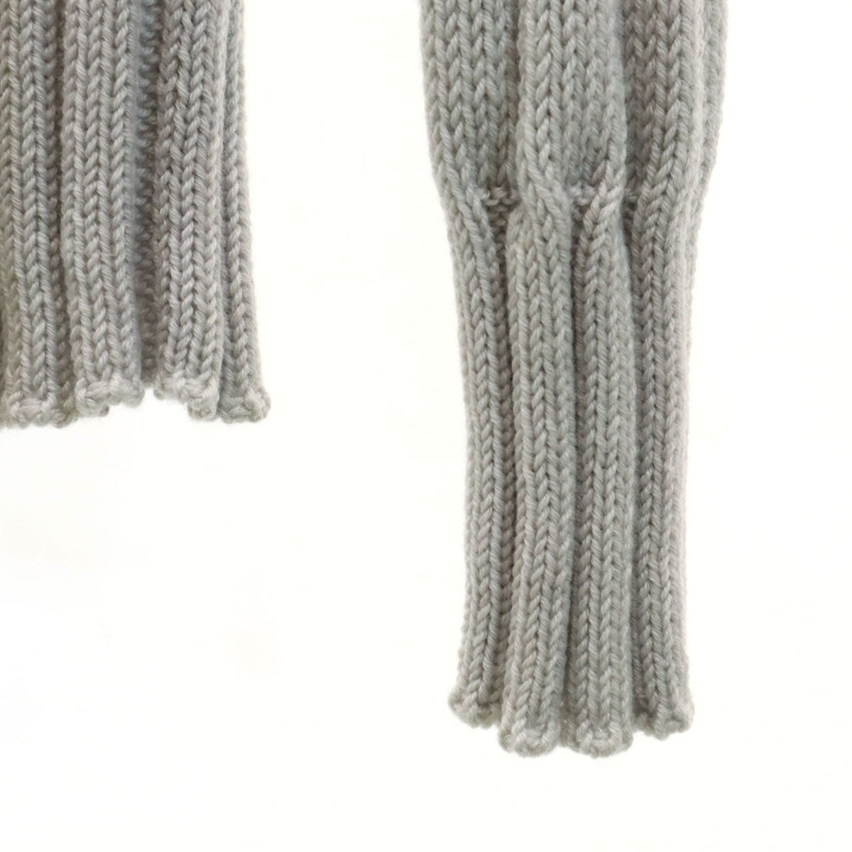 ARMANI アルマーニ イタリア製 ウール 長袖 ハイネック セーター 50 グレー COLLEZIONI ニット メンズ