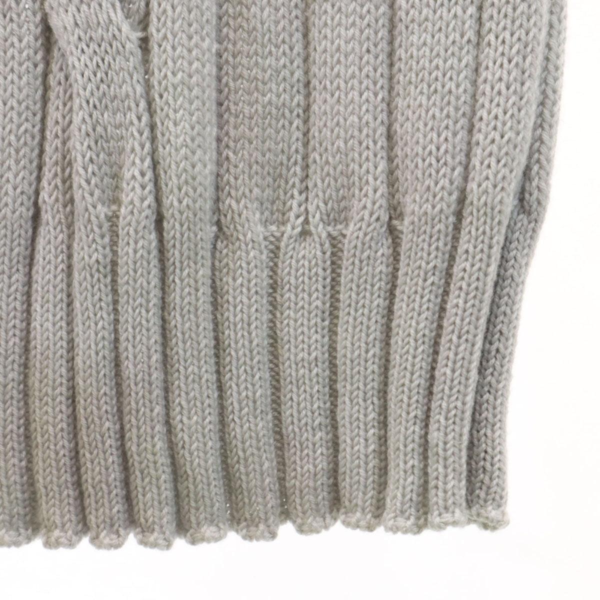 ARMANI アルマーニ イタリア製 ウール 長袖 ハイネック セーター 50 グレー COLLEZIONI ニット メンズ