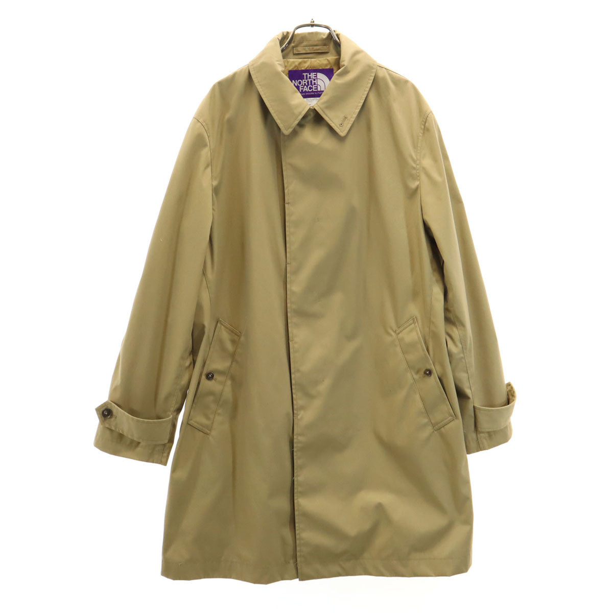 THE NORTH FACE ノースフェイス パープルレーベル ステンカラーコート L ベージュ NP2212N アウトドア メンズ