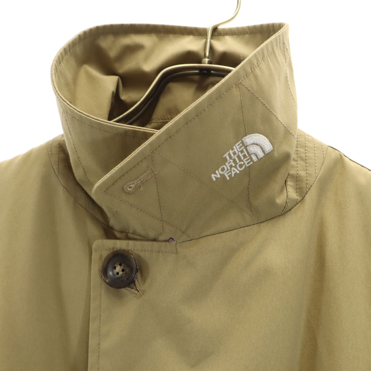 THE NORTH FACE ノースフェイス パープルレーベル ステンカラーコート L ベージュ NP2212N アウトドア メンズ