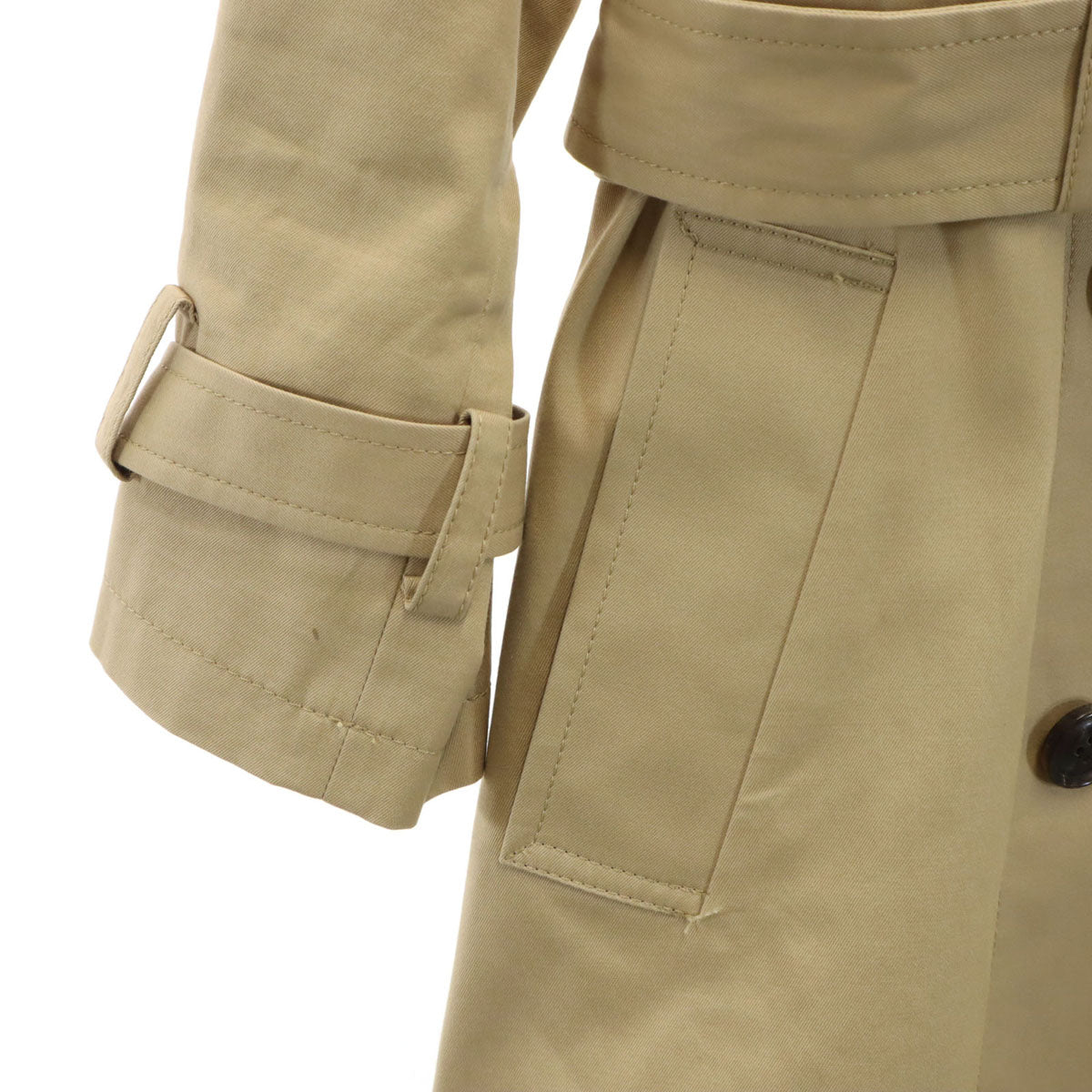 beautiful people ビューティフルピープル 日本製 トレンチコート 140 ベージュ キッズ