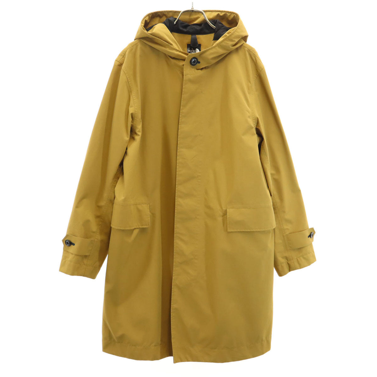 THE NORTH FACE ノースフェイス ボールド フーデット コート L ベージュ系 NP61965 GORE-TEX メンズ