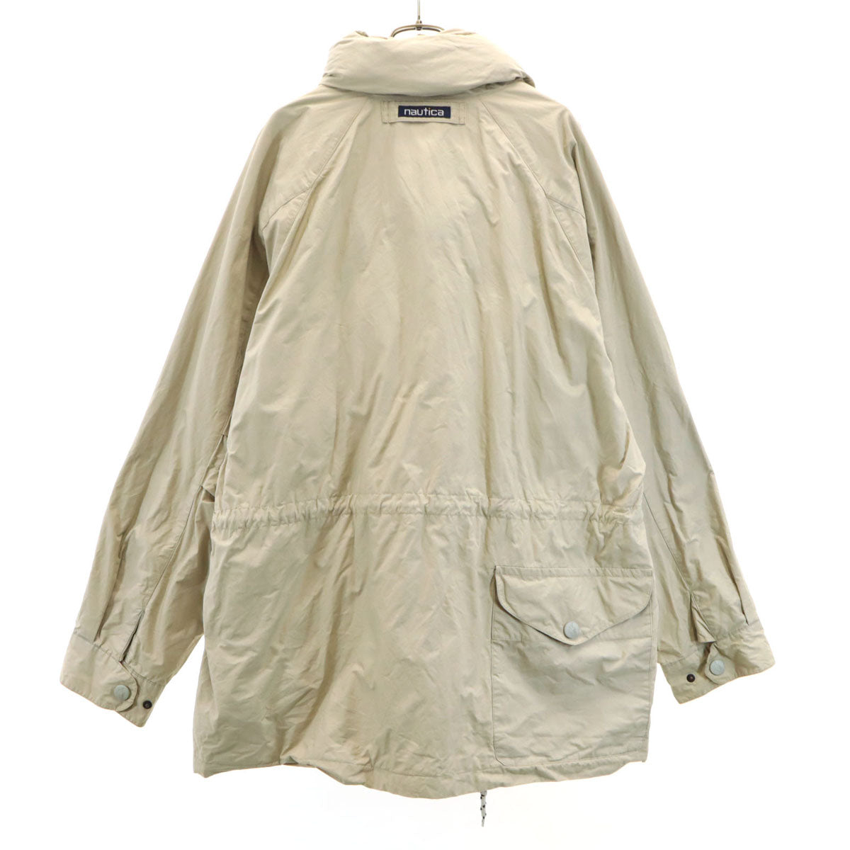 NAUTICA ノーティカ 90s オールド マウンテンジャケット XL ベージュ系 アウトドア メンズ