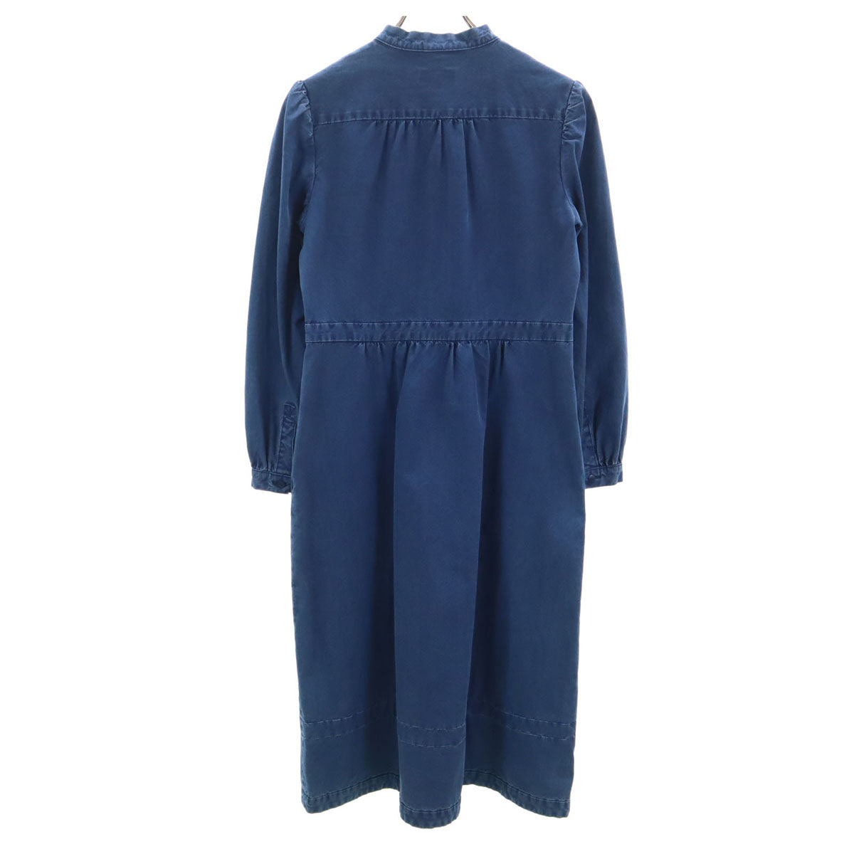 A.P.C. アーペーセー 長袖 デニム ワンピース 36 インディゴ レディース
