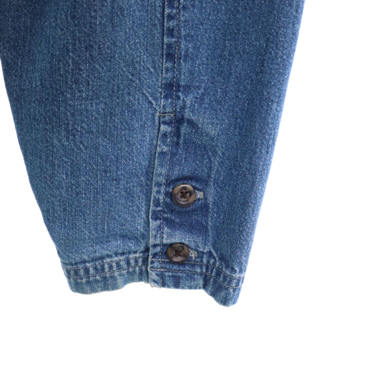 Eddie Bauer エディバウアー 長袖 デニム シャツワンピース XXL インディゴ アウトドア ビッグサイズ レディース