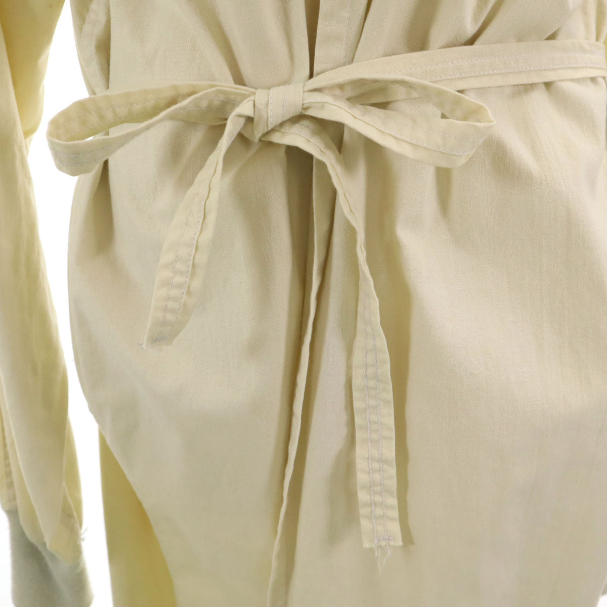 US ARMY アメリカ軍 80s DLA ヴィンテージ ガウンコート L オフホワイト メンズ