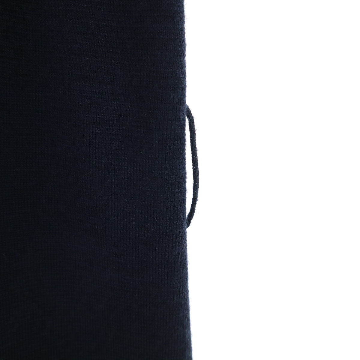 BLUE LABEL CRESTBRIDGE ブルーレーベルクレストブリッジ ウールブレンド ノースリーブ Vネック ニット ワンピース 38 ネイビー 三陽商会 レディース