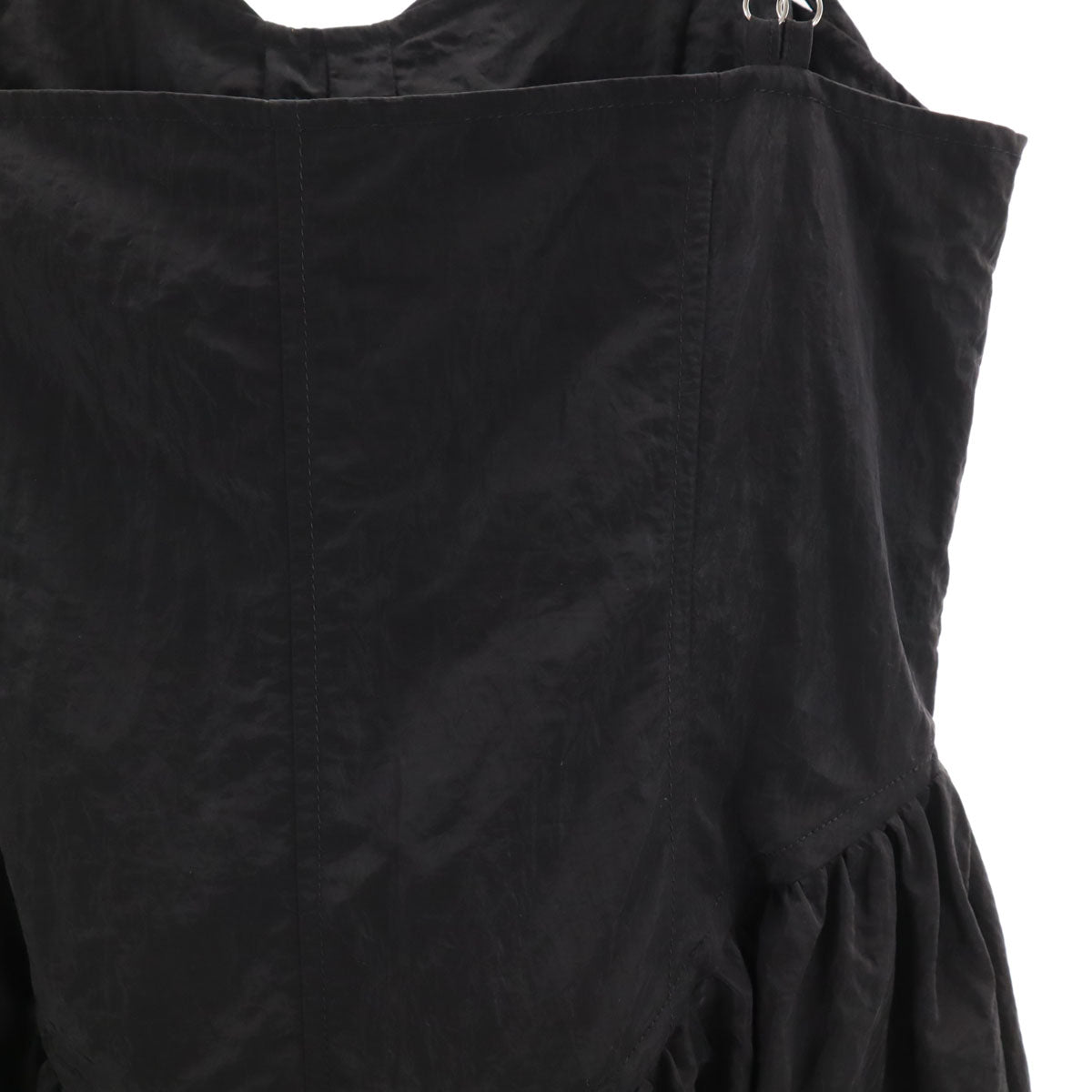 MAISON SPECIAL メゾンスペシャル コルセット ロング キャミワンピース 36 黒 レディース