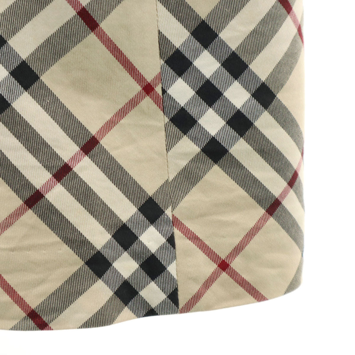 BURBERRY BLUE LABEL バーバリーブルーレーベル チェック柄 ノースリーブ ワンピース 38 ベージュ系 三陽商会 レディース