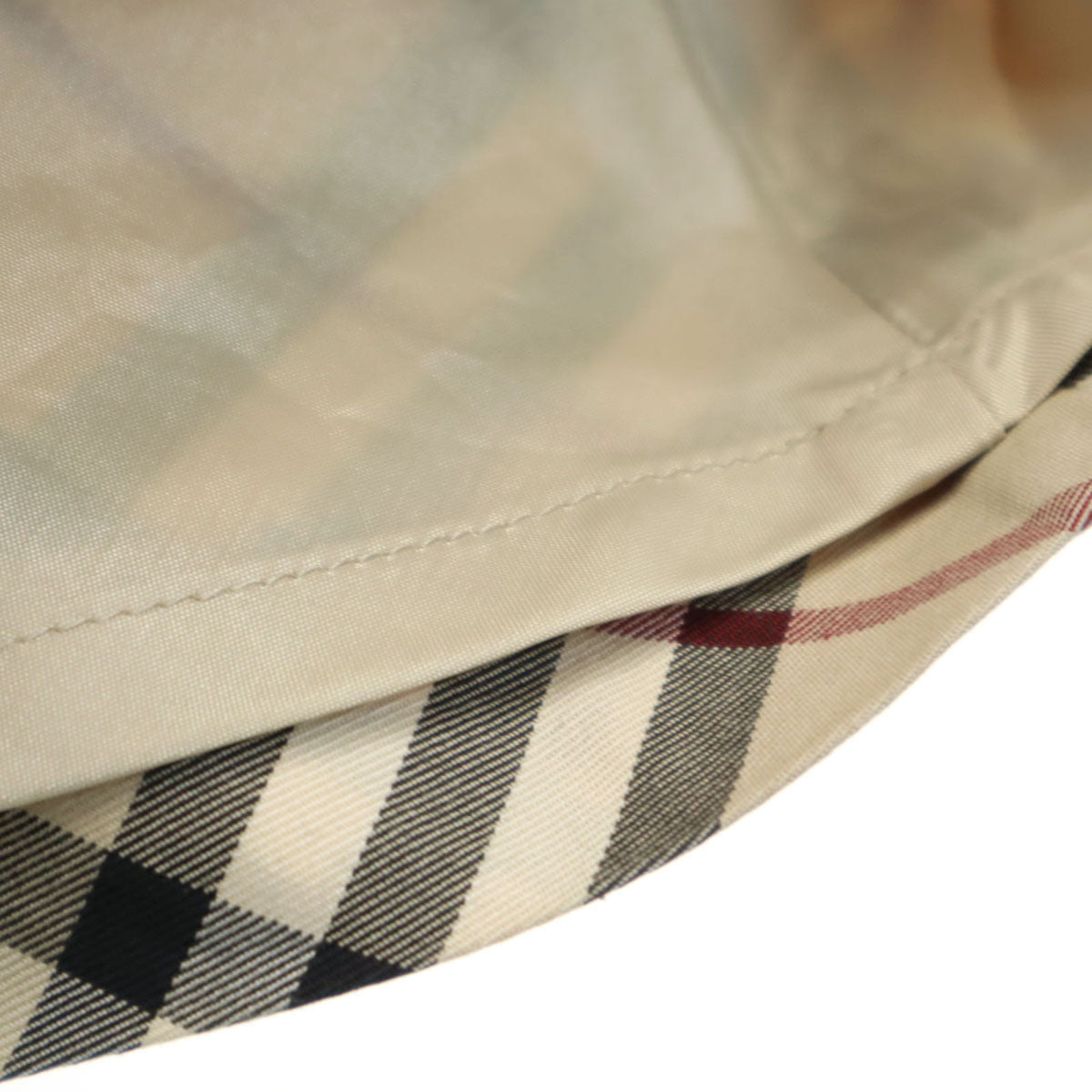 BURBERRY BLUE LABEL バーバリーブルーレーベル チェック柄 ノースリーブ ワンピース 38 ベージュ系 三陽商会 レディース