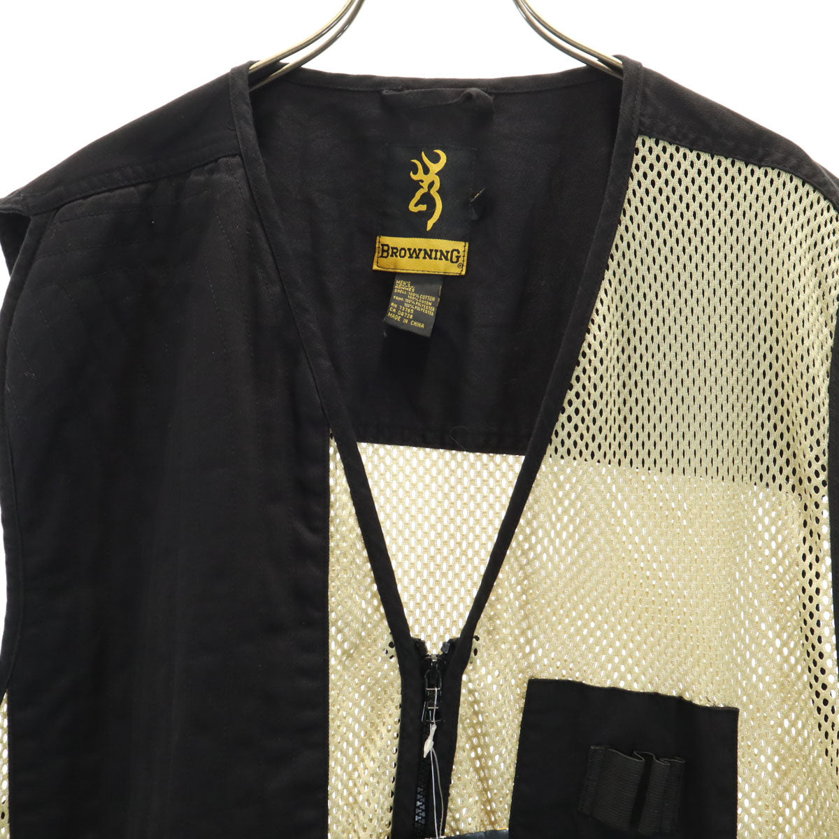 BROWNING ブローニング 未使用 トラッパークリーク ベスト 2XL 黒系 タグ付き ビックサイズ メッシュ レディース