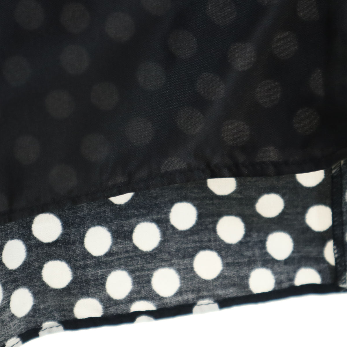 Laura Ashley ローラアシュレイ ドット柄 ノースリーブ ワンピース 11 ネイビー系 水玉 レディース