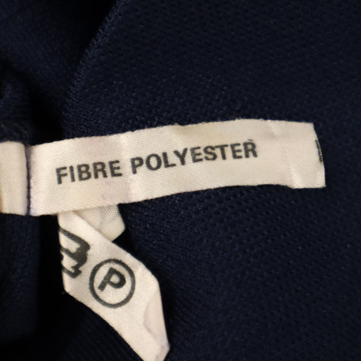 CHEMISE LACOSTE シュミーズラコステ 80s フランス製 半袖 ポロ ワンピース 40 ネイビー レディース