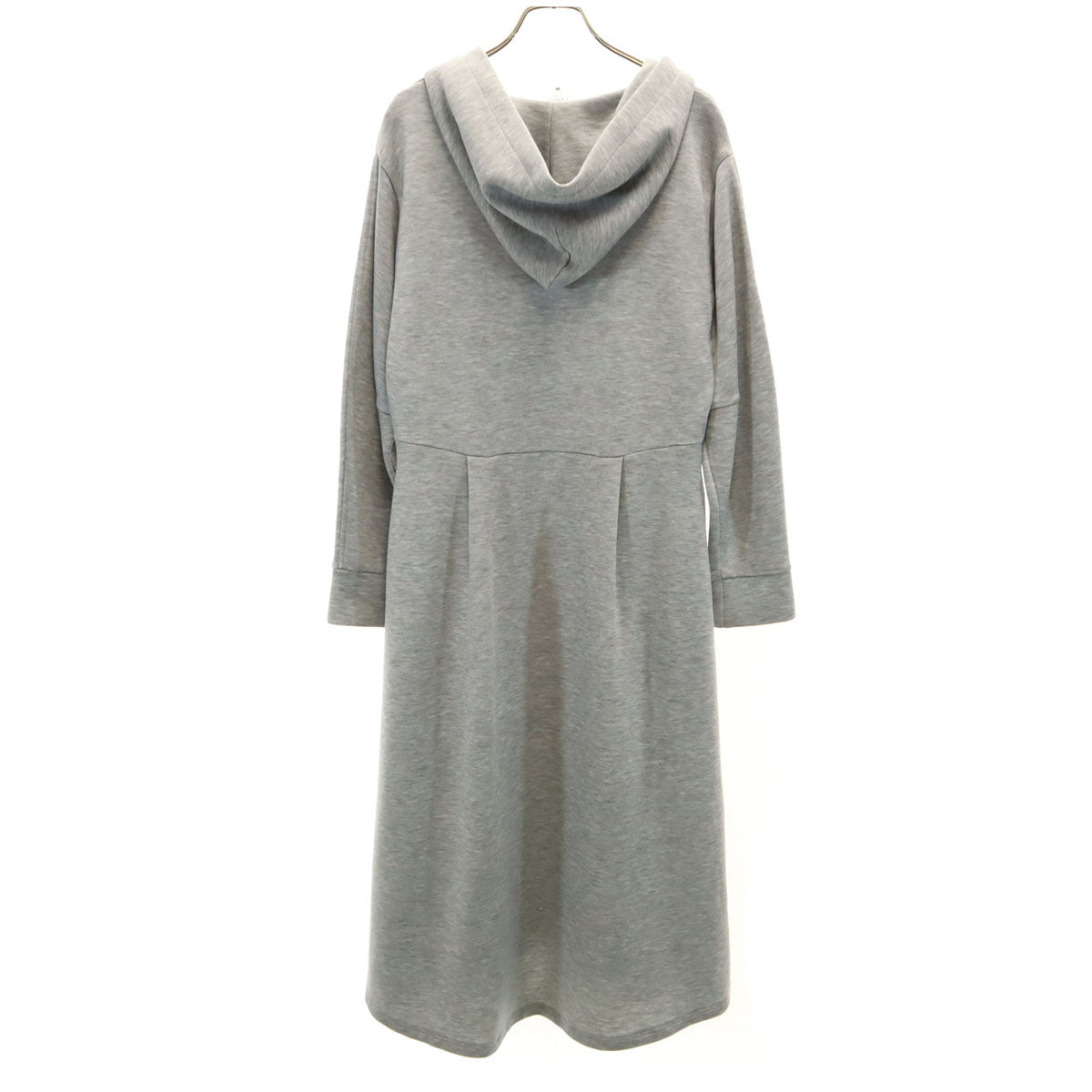 LANVIN en Bleu ランバンオンブルー 長袖 ロングワンピース 38 グレー レディース