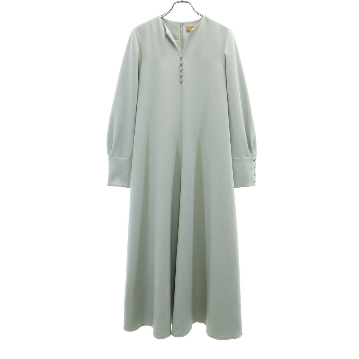 AMERI UNDRESSED アメリ 長袖 ロングワンピース M ミントグリーン系 レディース