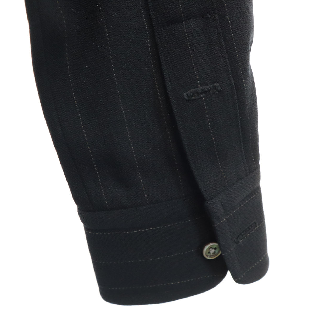 RALPH LAUREN COLLECTION ラルフローレン コレクション 長袖 シャツワンピース 9 ブラック レディース