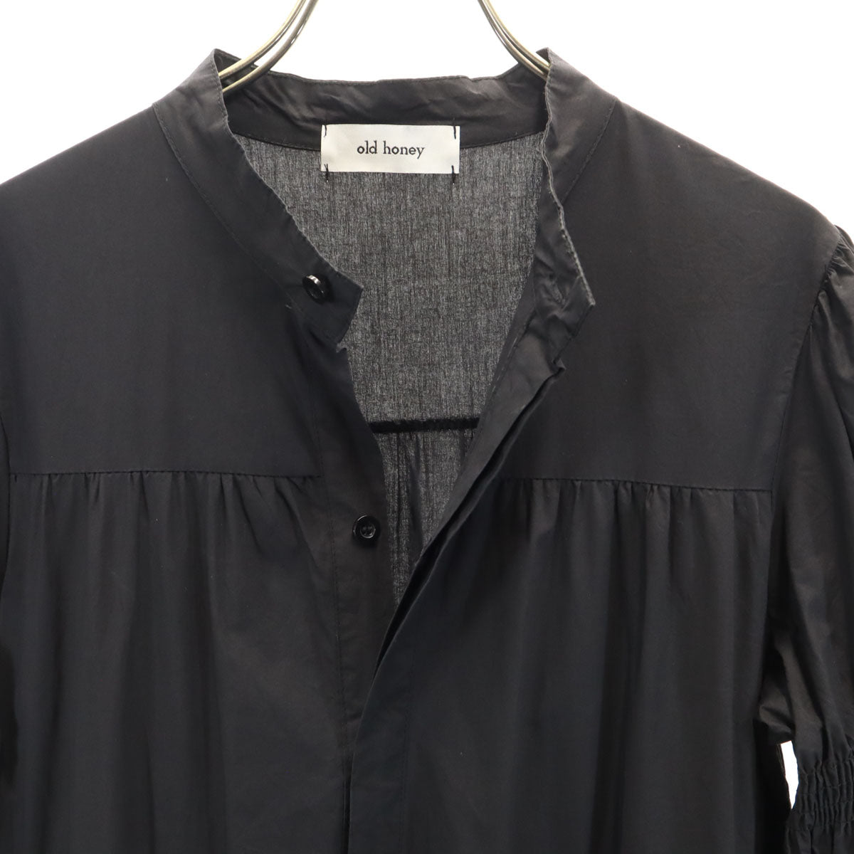 old honey オールドハニー 長袖 ロングワンピース ブラック レディース