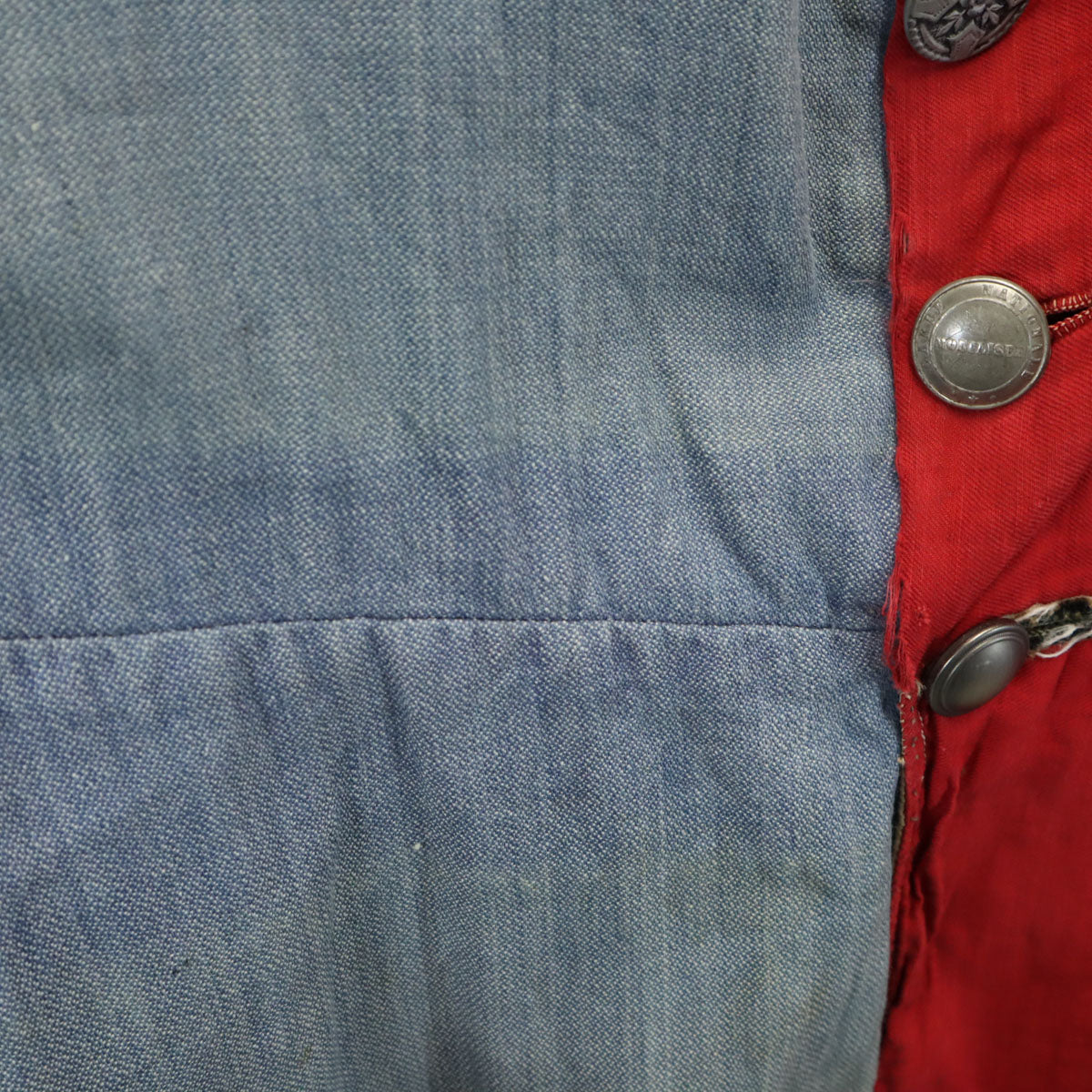 40s 50s コスチューム ヴィンテージ 長袖 膝丈ワンピース レッド系 レディース