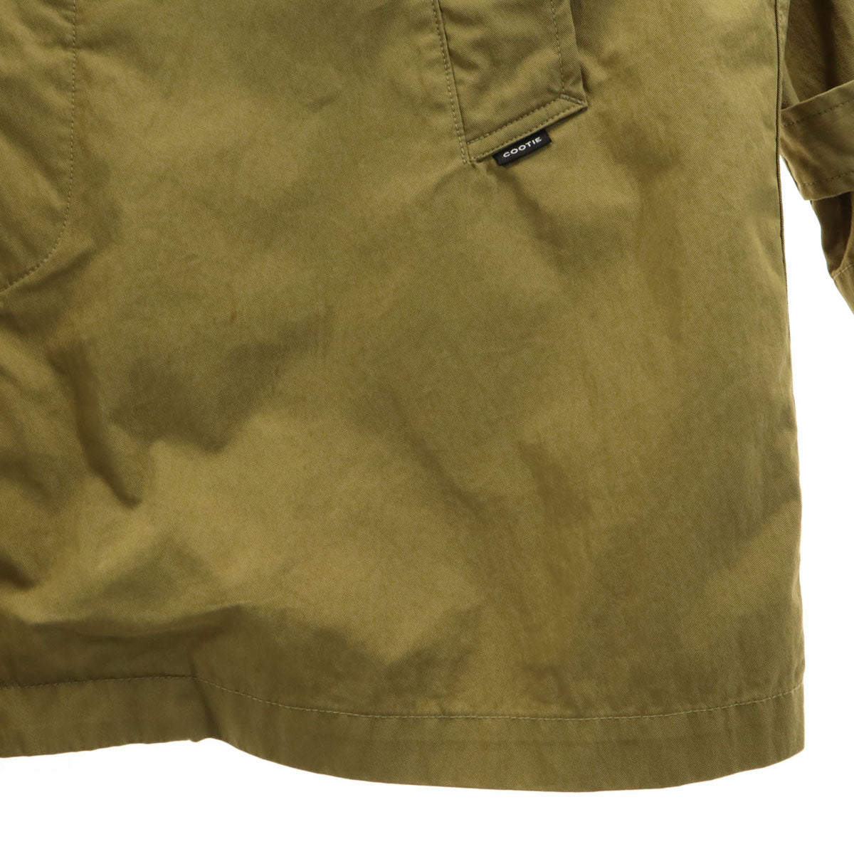 COOTIE クーティー 日本製 ステンカラーコート L カーキ GLORY BOUND メンズ