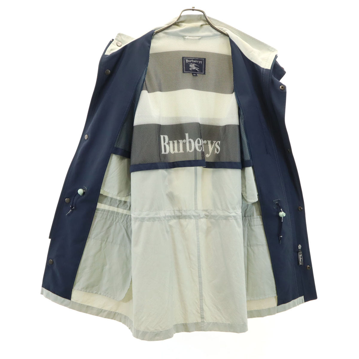 Burberrys バーバリーズ 90s 日本製 オールド コート LA カーキ系 三陽商会 メンズ