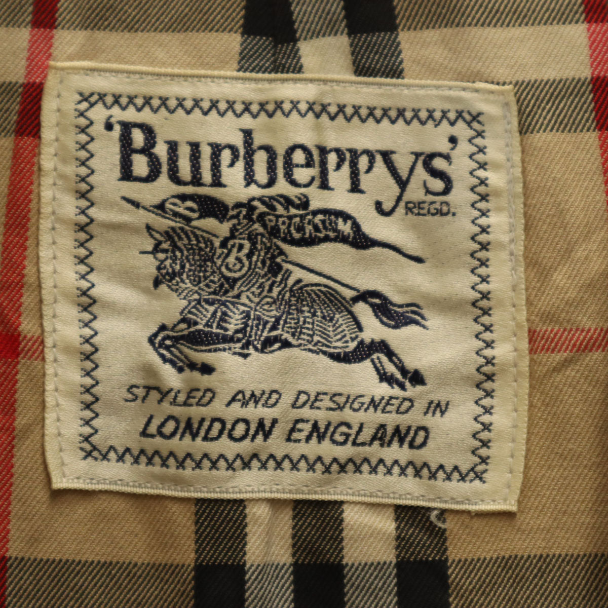 Burberrys バーバリーズ 80s 90s オールド トレンチコート L カーキ レディース