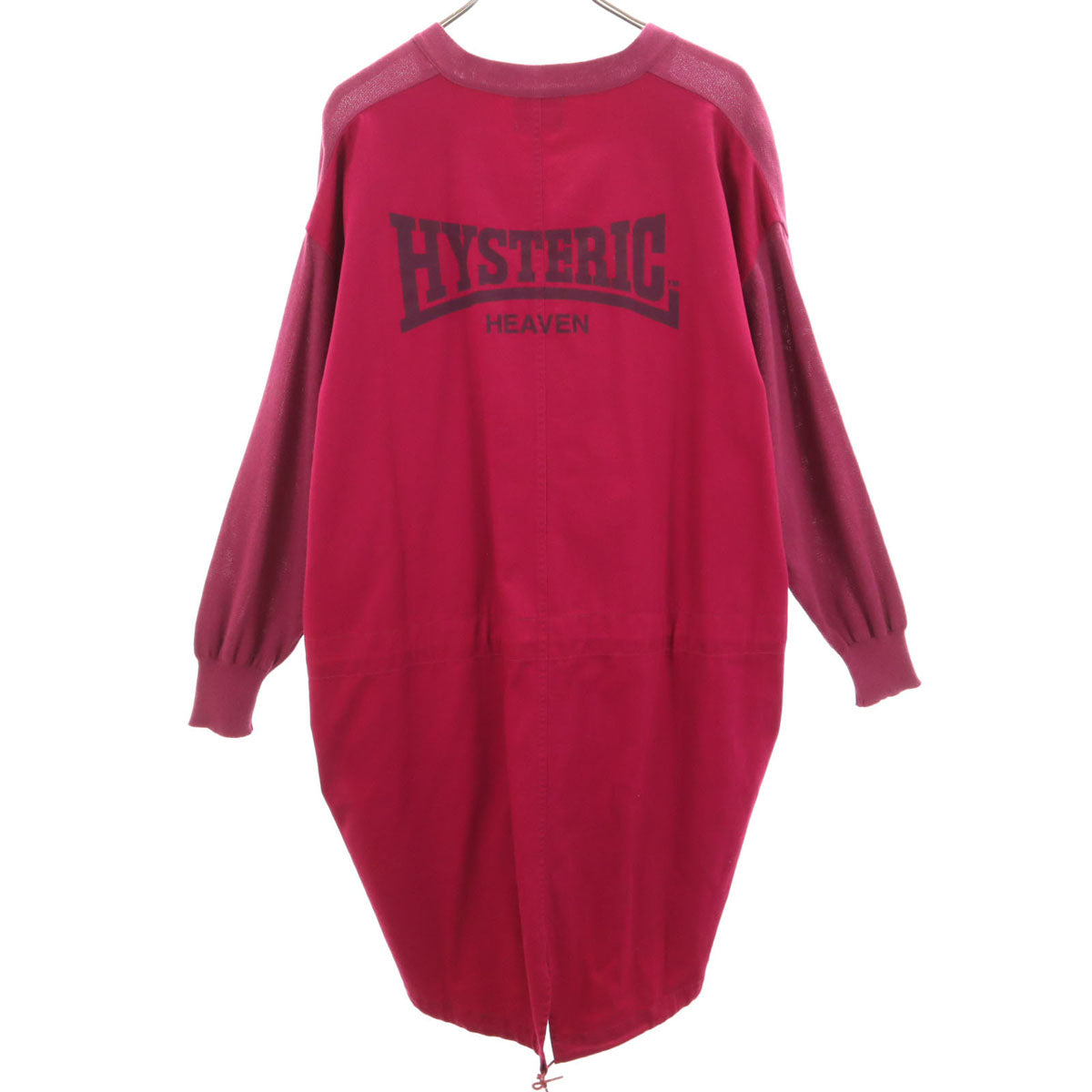 HYSTERIC GLAMOUR ヒステリックグラマー 日本製 長袖 ニットカーディガン F マゼンタピンク レディース