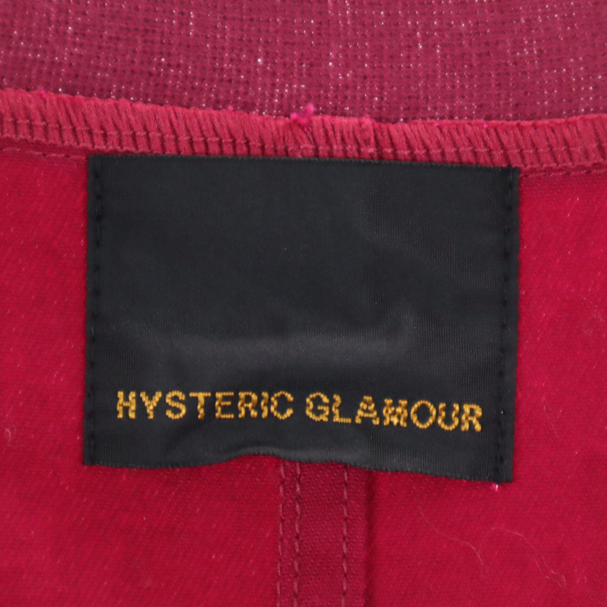 HYSTERIC GLAMOUR ヒステリックグラマー 日本製 長袖 ニットカーディガン F マゼンタピンク レディース