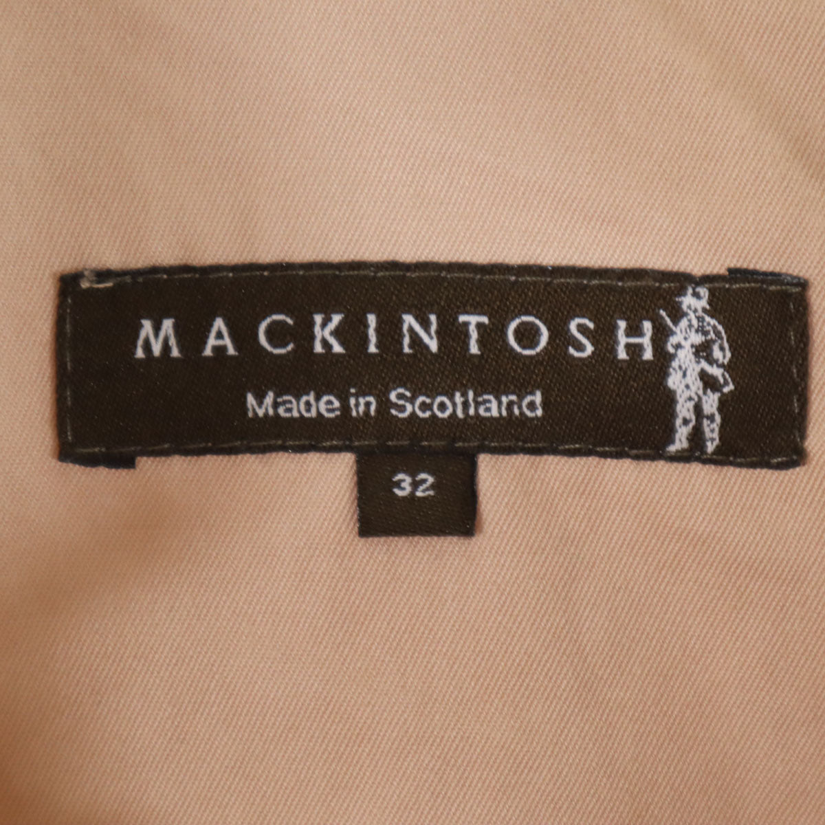 Mackintosh マッキントッシュ スコットランド製 トレンチコート 32 ベージュ レディース