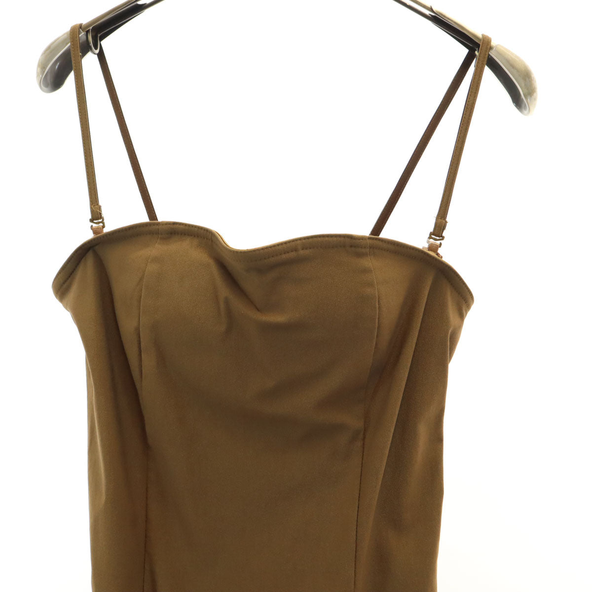 AMERI UNDRESSED アメリ 半袖 レイヤードバルーンヘム アンサンブル S ブラウン系 ワンピース レディース