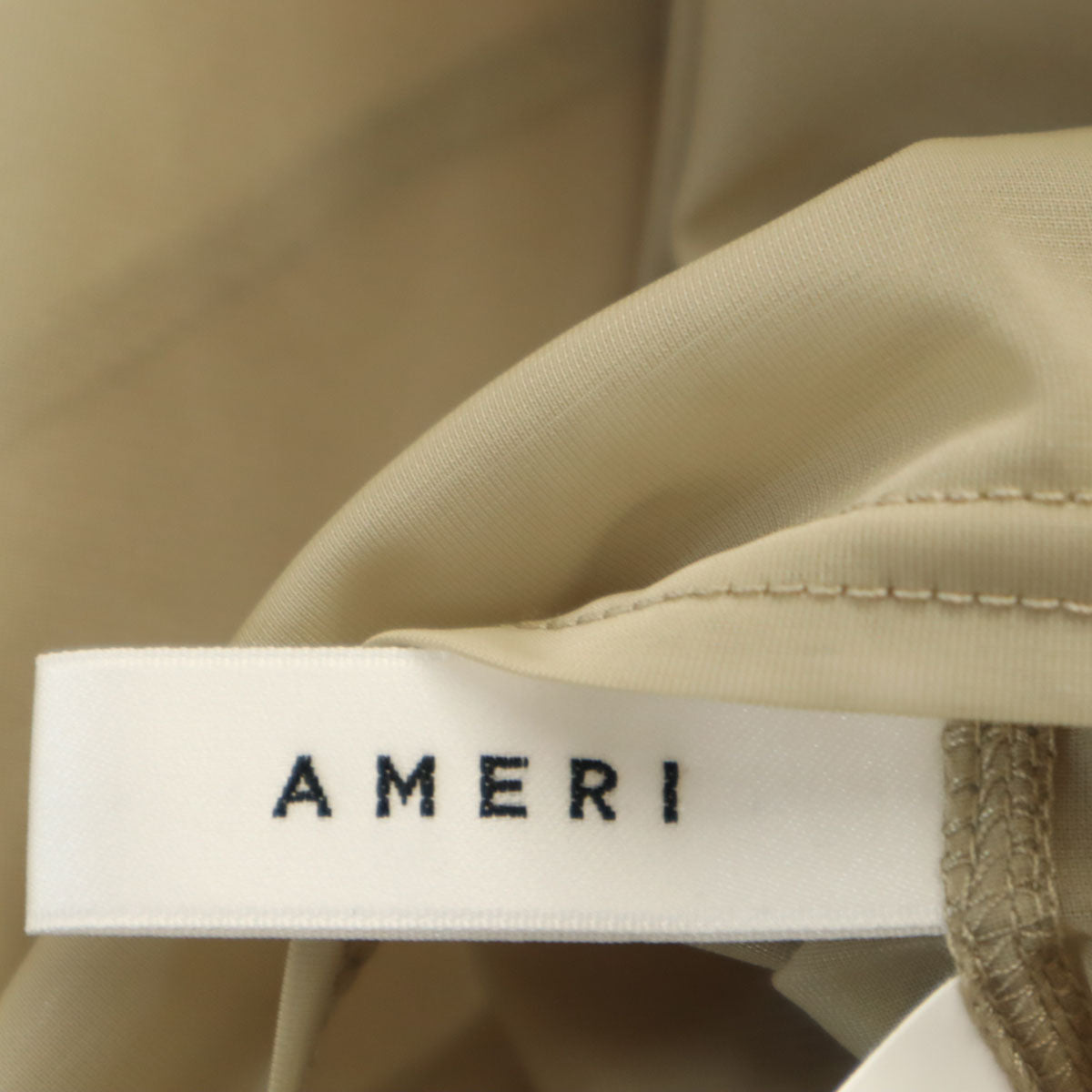 AMERI UNDRESSED アメリ 半袖 レイヤードバルーンヘム アンサンブル S ブラウン系 ワンピース レディース