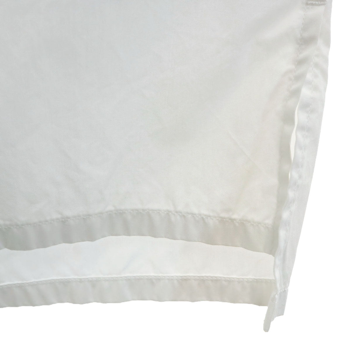 YOHJI YAMAMOTO+NOIR ヨウジヤマモトプリュスノアール 日本製 半袖 オープンカラーシャツ 1 白 メンズ