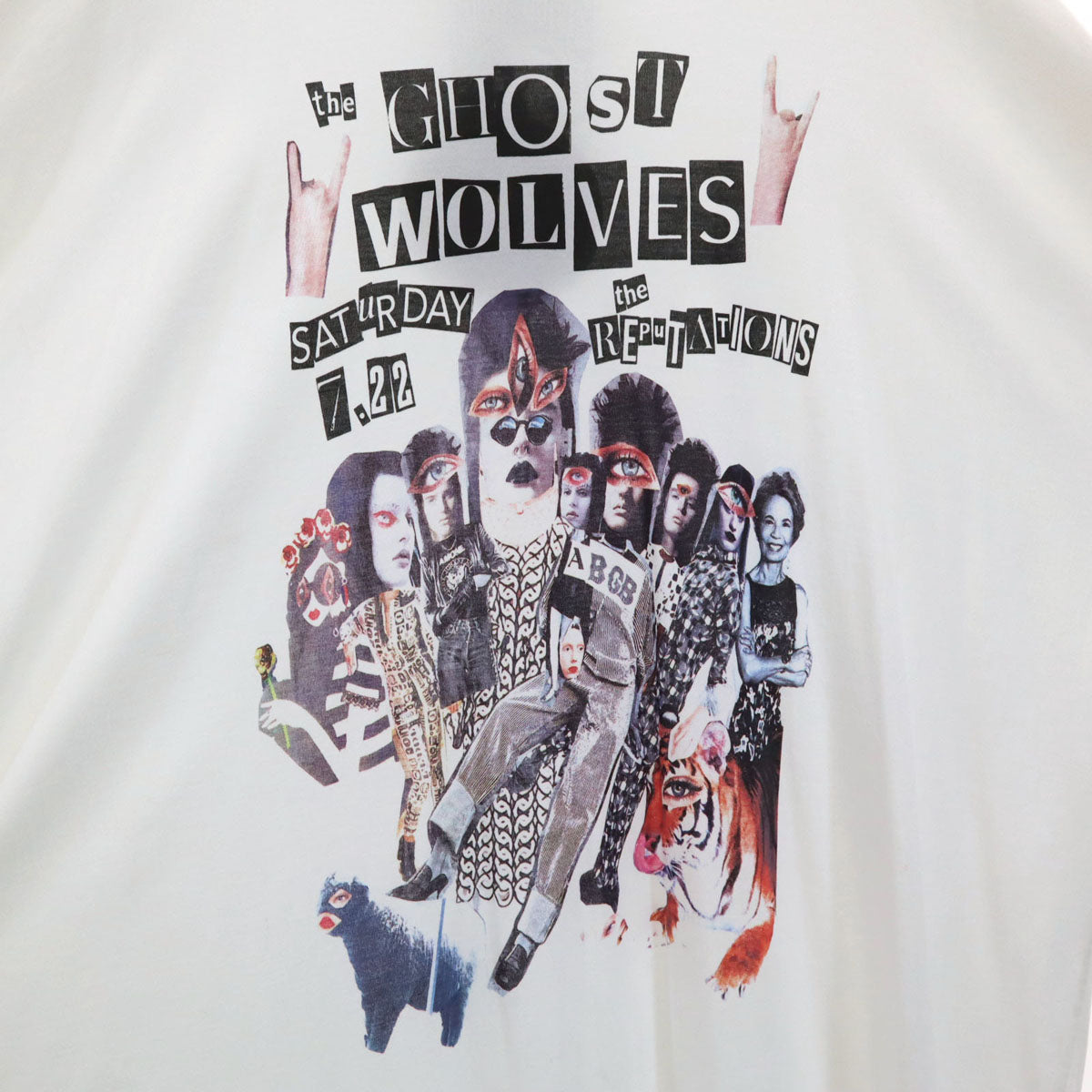 HYSTERICS ヒステリックス 未使用 日本製 長袖 ワンピース F 白 ヒステリックグラマー ストレッチ タグ付き レディース