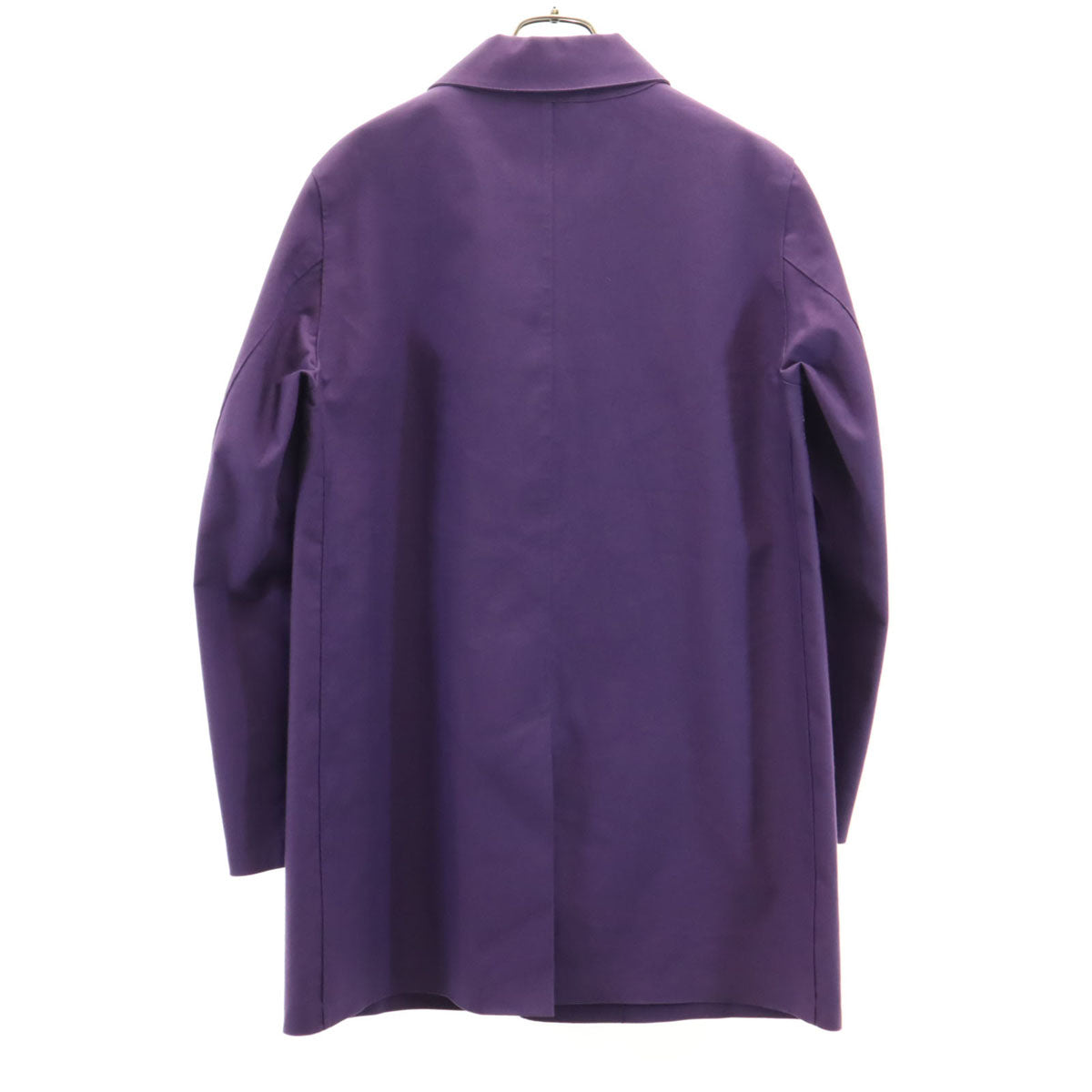 Mackintosh マッキントッシュ スコットランド製 ステンカラーコート 38 パープル メンズ