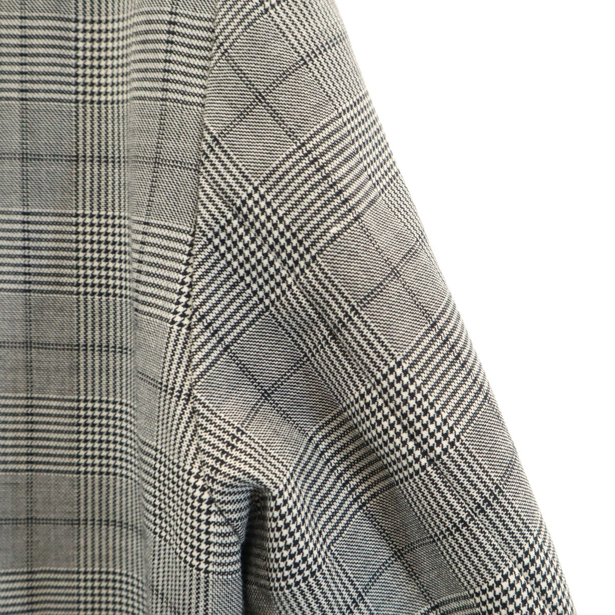 Thee Hysteric XXX ジィヒステリックトリプルエックス 日本製 グレンチェック チェスターコート S グレー メンズ