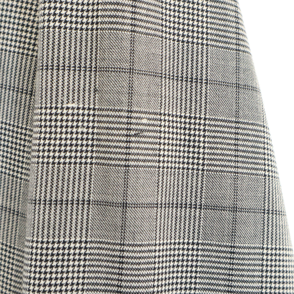 Thee Hysteric XXX ジィヒステリックトリプルエックス 日本製 グレンチェック チェスターコート S グレー メンズ