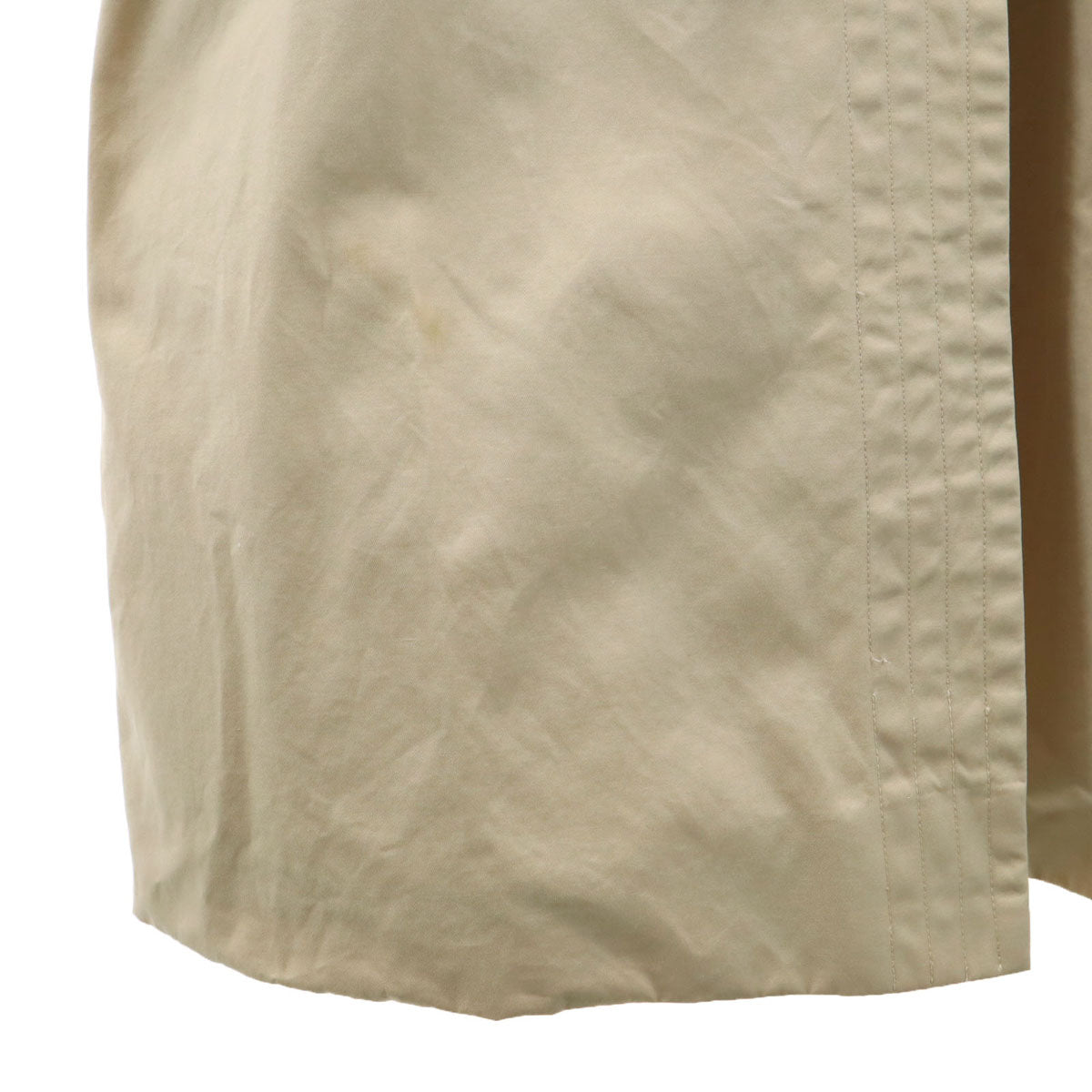 YVES SAINT LAURENT イヴサンローラン 80s ヴィンテージ ロングコート T9 ベージュ レディース