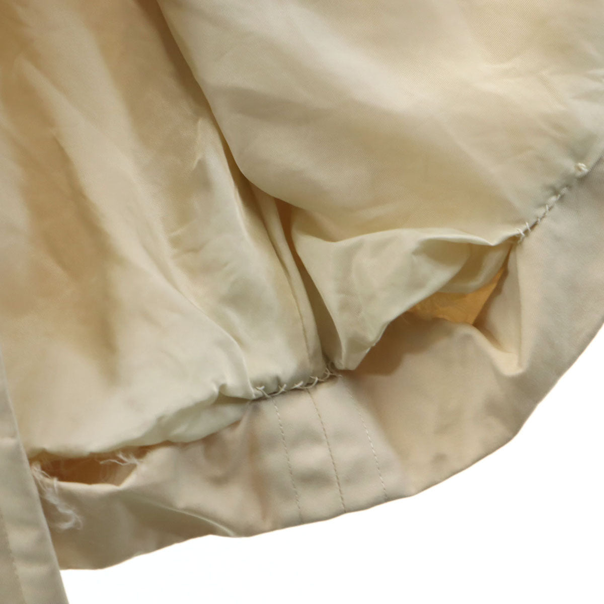 YVES SAINT LAURENT イヴサンローラン 80s ヴィンテージ ロングコート T9 ベージュ レディース