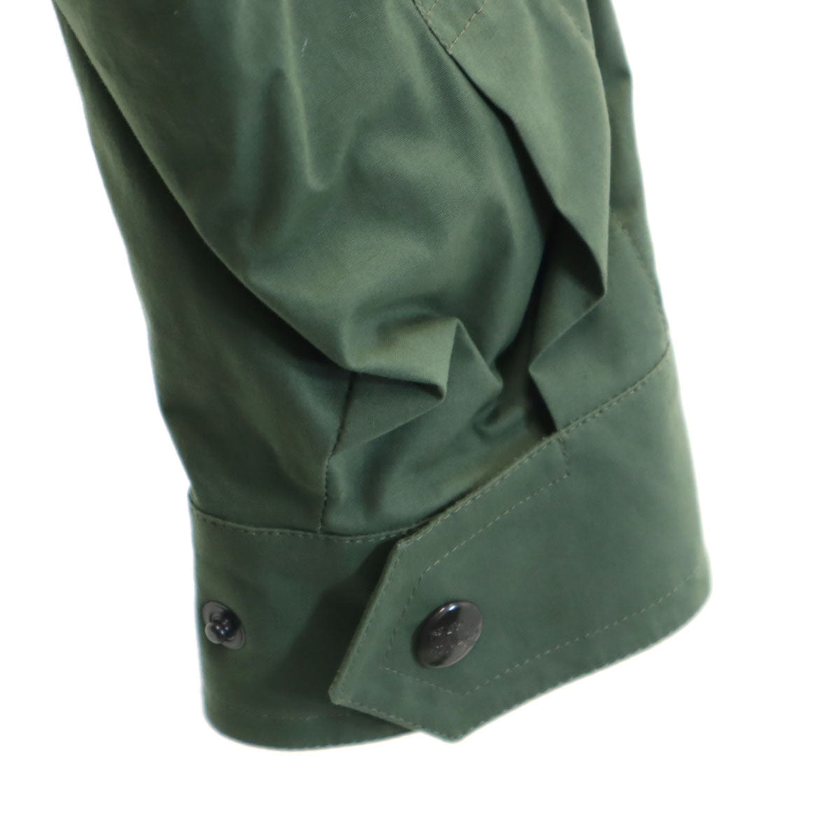 Burberrys バーバリーズ 90s MARUZEN 丸善別注 英国製 オールド ミリタリーコート カーキ レディース