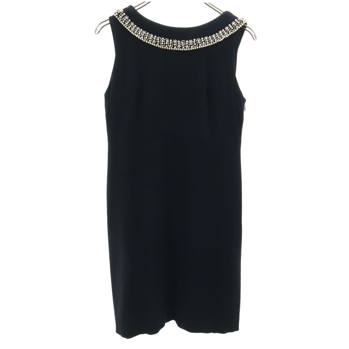 Diagram ダイアグラム ノースリーブ ミニワンピース 36 ブラック レディース