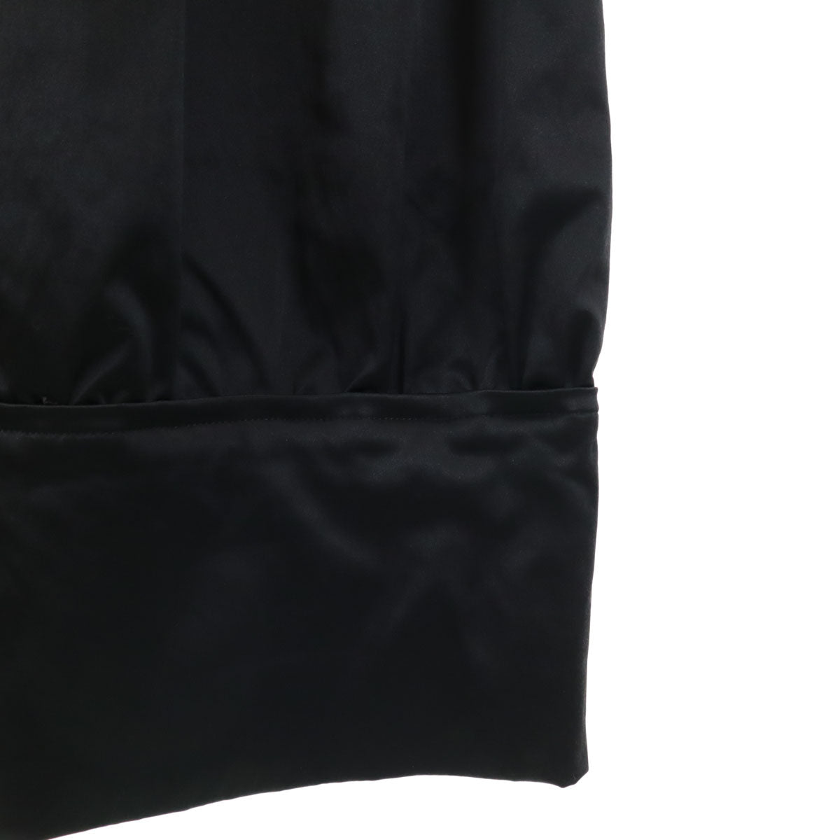 ZARA WOMAN ザラウーマン ノースリーブ ミニワンピース M ブラック ビジュー装飾 レディース