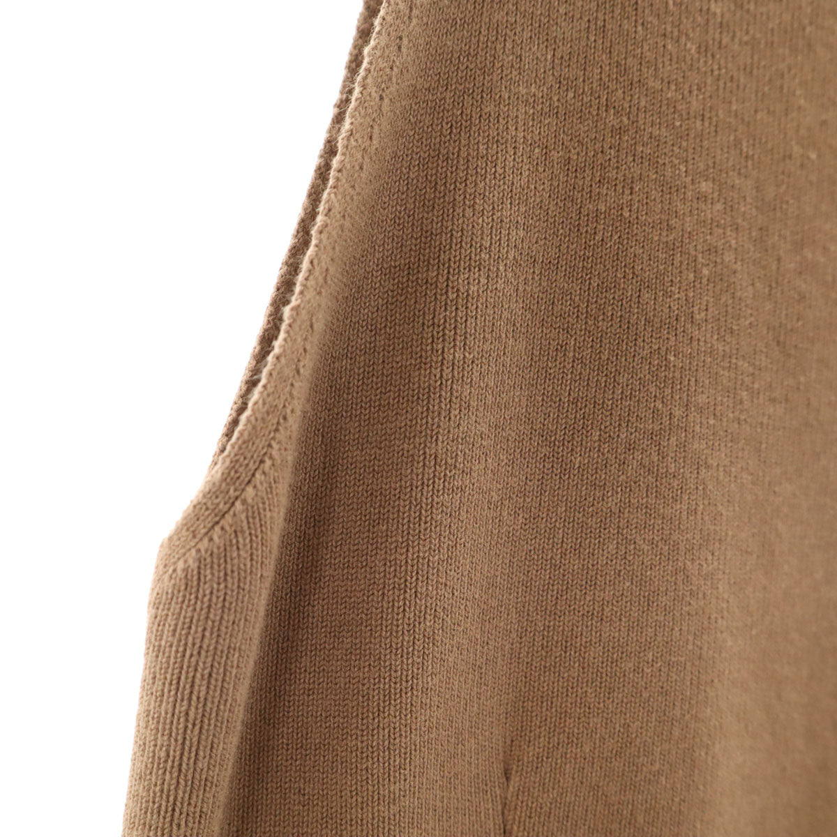 FRAY I.D フレイアイディー ノースリーブ ニット切替 ロングワンピース F ブラウン レディース