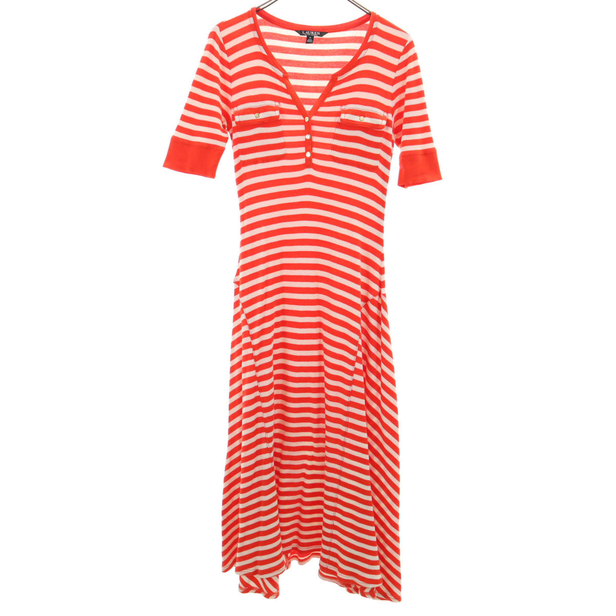 LAUREN RALPH LAUREN ローレンラルフローレン ボーダー柄 半袖