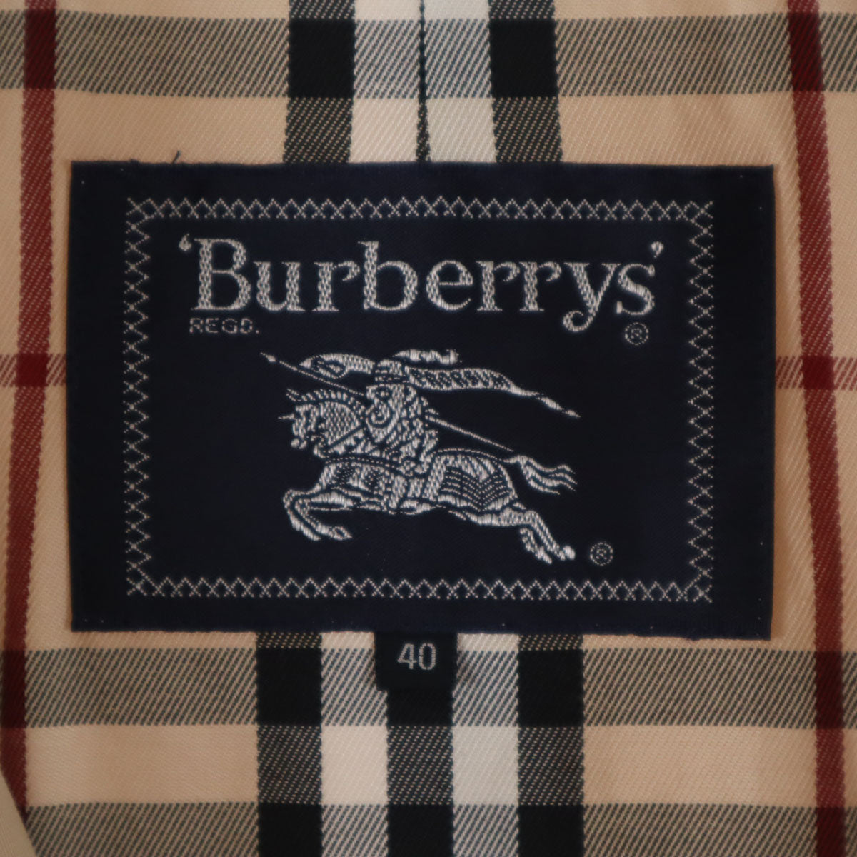 Burberrys バーバリーズ 90s オールド トレンチコート 40 ベージュ 三陽商会 レディース