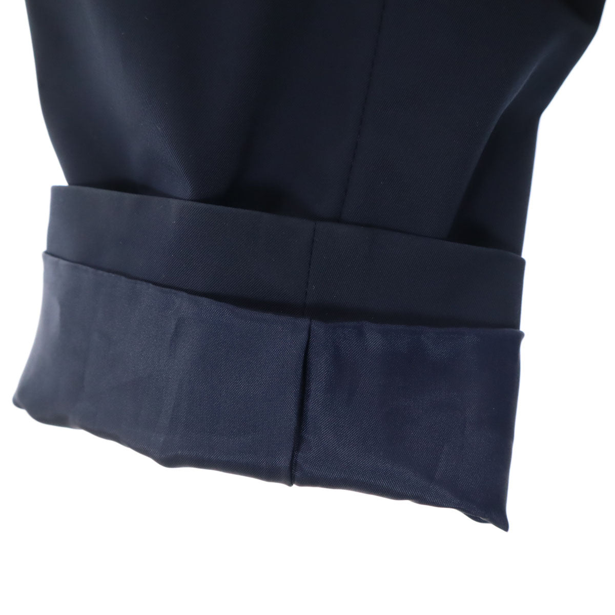 LANVIN en Bleu ランバンオンブルー 日本製 ライナー付 コート 38 ネイビー レディース