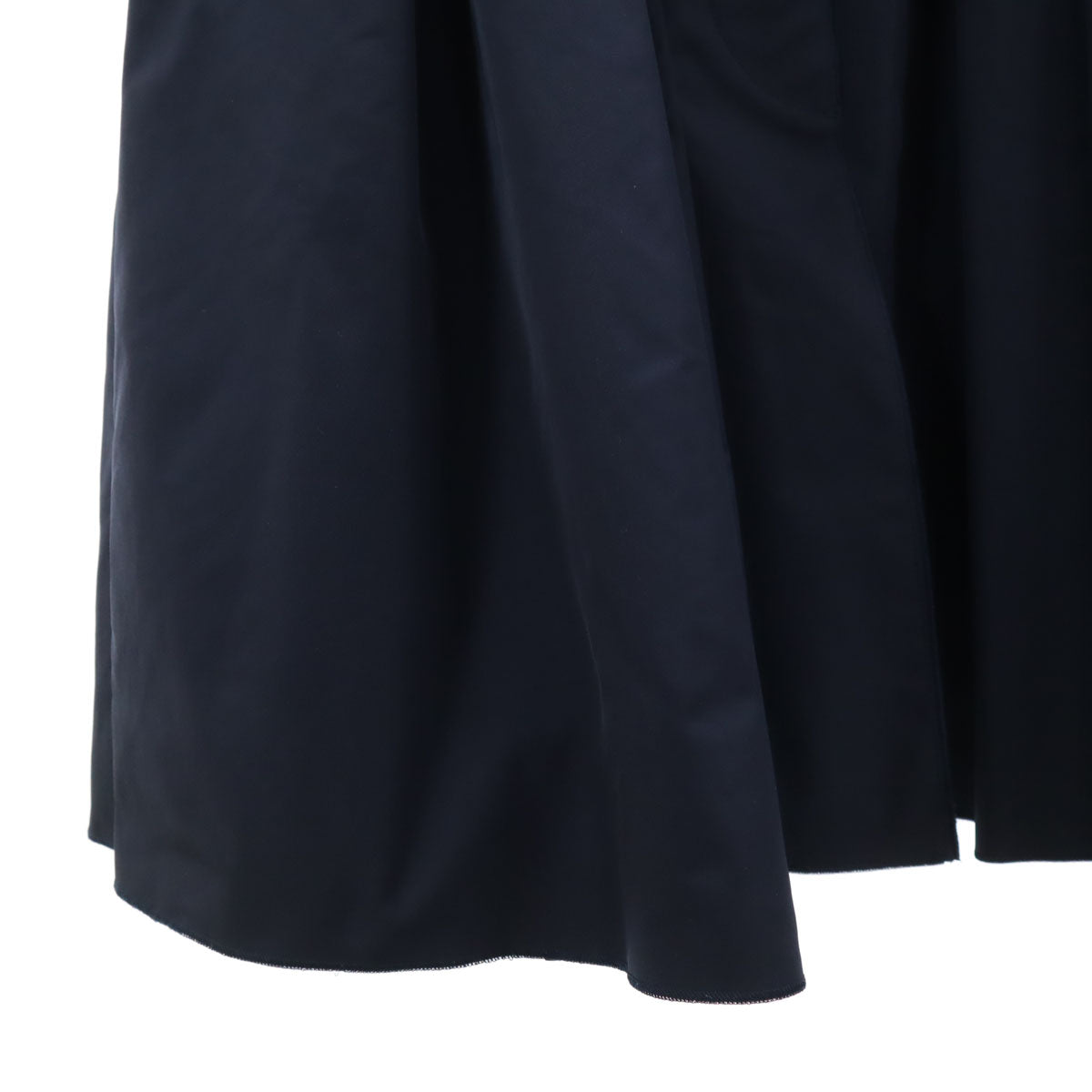 LANVIN en Bleu ランバンオンブルー 日本製 ライナー付 コート 38 ネイビー レディース